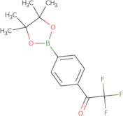 2,2,2-trifluoro-1-(4-(4,4,5,5-tetramethyl-1,3,2-dioxaborolan-2-yl)phenyl)ethan-1-one