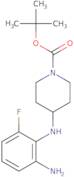 tert-Butyl 4-(2-amino-6-fluorophenylamino)piperidine-1-carboxylate