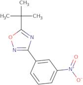 5-tert-Butyl-3-(3-nitrophenyl)-1,2,4-oxadiazole