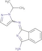 1-{[1-(Propan-2-yl)-1H-pyrazol-5-yl]imino}-1H-isoindol-3-amine