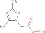Methyl 2-(5-amino-3-methyl-1H-pyrazol-1-yl)acetate