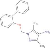 3,5-Dimethyl-1-[(2-phenylphenoxy)methyl]-1H-pyrazol-4-amine