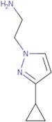 2-(3-Cyclopropyl-1H-pyrazol-1-yl)ethan-1-amine