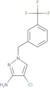 4-Chloro-1-{[3-(trifluoromethyl)phenyl]methyl}-1H-pyrazol-3-amine