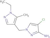 4-Chloro-1-(1-ethyl-5-methyl-1 H -pyrazol-4-ylmethyl)-1 H -pyrazol-3-ylamine