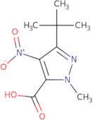 5- tert -Butyl-2-methyl-4-nitro-2 H -pyrazole-3-carboxylic acid