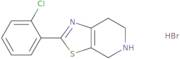 2-(2-Chlorophenyl)-4H,5H,6H,7H-[1,3]thiazolo[5,4-c]pyridine hydrobromide