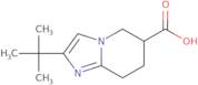 2-tert-Butyl-5,6,7,8-tetrahydroimidazo[1,2-a]pyridine-6-carboxylic acid