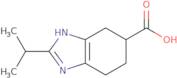 2-(Propan-2-yl)-4,5,6,7-tetrahydro-1H-1,3-benzodiazole-6-carboxylic acid