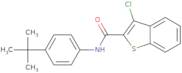 N-(4-(tert-butyl)phenyl)(3-chlorobenzo[b]thiophen-2-yl)formamide