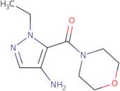 1-Ethyl-5-(morpholine-4-carbonyl)-1H-pyrazol-4-amine