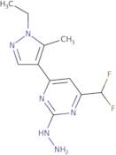 [4-Difluoromethyl-6-(1-ethyl-5-methyl-1 H -pyrazol-4-yl)-pyrimidin-2-yl]-hydrazine