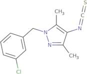 1-(3-Chloro-benzyl)-4-isothiocyanato-3,5-dimethyl-1H-pyrazole