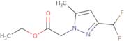 Ethyl [3-(difluoromethyl)-5-methyl-1H-pyrazol-1-yl]acetate