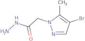 2-(4-Bromo-5-methyl-1H-pyrazol-1-yl)acetohydrazide