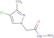2-(4-Chloro-3-methyl-1H-pyrazol-1-yl)acetohydrazide