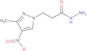 3-(3-Methyl-4-nitro-1H-pyrazol-1-yl)propanohydrazide