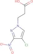 3-(4-Chloro-3-nitro-1H-pyrazol-1-yl)propanoic acid