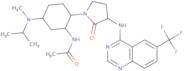 N-[5-[Methyl(propan-2-yl)amino]-2-[2-oxo-3-[[6-(trifluoromethyl)quinazolin-4-yl]amino]pyrrolidin-1-yl]cyclohexyl]acetamide