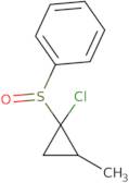 [(1-Chloro-2-methylcyclopropyl)sulfinyl]benzene