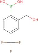 2-(Hydroxymethyl)-4-(trifluoromethyl)phenylboronic acid