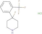 4-Fluoro-4-[2-(trifluoromethyl)phenyl]piperidine hydrochloride