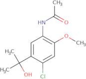 N-[4-Chloro-5-(1-hydroxy-1-methylethyl)-2-methoxyphenyl]acetamide