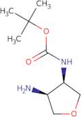 rac-tert-butyl N-[(3R,4S)-4-aminooxolan-3-yl]carbamate