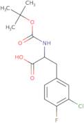 (S)-2-(Boc-amino)-3-(3-chloro-4-fluorophenyl)propanoic acid