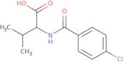 2-[(4-Chlorophenyl)formamido]-3-methylbutanoic acid