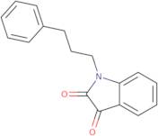 1-(3-Phenylpropyl)-1H-indole-2,3-dione