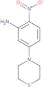 2-Nitro-5-(thiomorpholin-4-yl)aniline