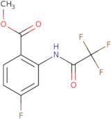 Methyl 4-fluoro-2-(trifluoroacetamido)benzoate