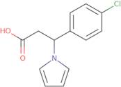 3-(4-Chlorophenyl)-3-(1H-pyrrol-1-yl)propanoic acid