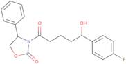 (4R)-3-[(5S)-5-(4-Fluorophenyl)-5-hydroxypentanoyl]-4-phenyl-1,3-oxazolidin-2-one