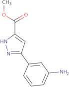 5-(3-Amino-phenyl)-1H-pyrazole-3-carboxylic acid methyl ester