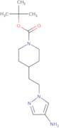 1-(2-(1-Boc-Piperidin-4-yl)-ethyl)-1H-pyrazol-4-ylamine