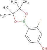 3-Fluoro-4-(4,4,5,5-tetramethyl-1,3,2-dioxaborolan-2-yl)phenol