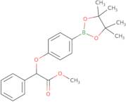 Phenyl-[4-(4,4,5,5-tetramethyl-[1,3,2]dioxaborolan-2-yl)-phenoxy]-acetic acid methyl ester