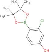 3-Chloro-4-(4,4,5,5-tetramethyl-1,3,2-dioxaborolan-2-yl)phenol