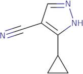 5-Cyclopropyl-1H-pyrazole-4-carbonitrile