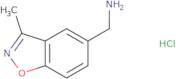 c-(3-methyl-benzo[d]isoxazol-5-yl)-methylamine hcl