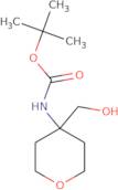 tert-butyl N-[4-(Hydroxymethyl)oxan-4-yl]carbamate