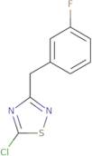 5-Chloro-3-(3-fluorobenzyl)-1,2,4-thiadiazole