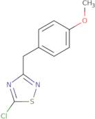 5-Chloro-3-[(4-methoxyphenyl)methyl]-1,2,4-thiadiazole