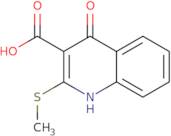 4-Hydroxy-2-(methylthio)quinoline-3-carboxylic acid