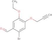 2-Bromo-5-ethoxy-4-(prop-2-ynyloxy)benzaldehyde