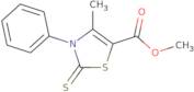 Methyl 4-methyl-3-phenyl-2-thioxo-2,3-dihydro-1,3-thiazole-5-carboxylate