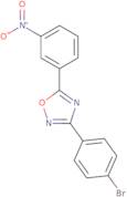 3-(4-Bromophenyl)-5-(3-nitrophenyl)-1,2,4-oxadiazole