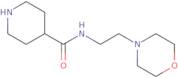 N-[2-(Morpholin-4-yl)ethyl]piperidine-4-carboxamide